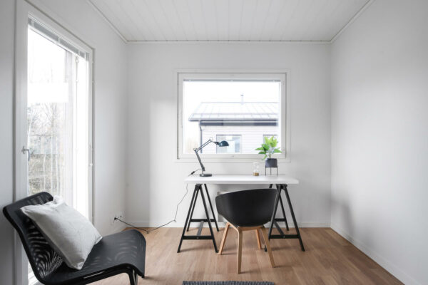 Paritaloja Nummelaan Teri-Talojen elementeistä