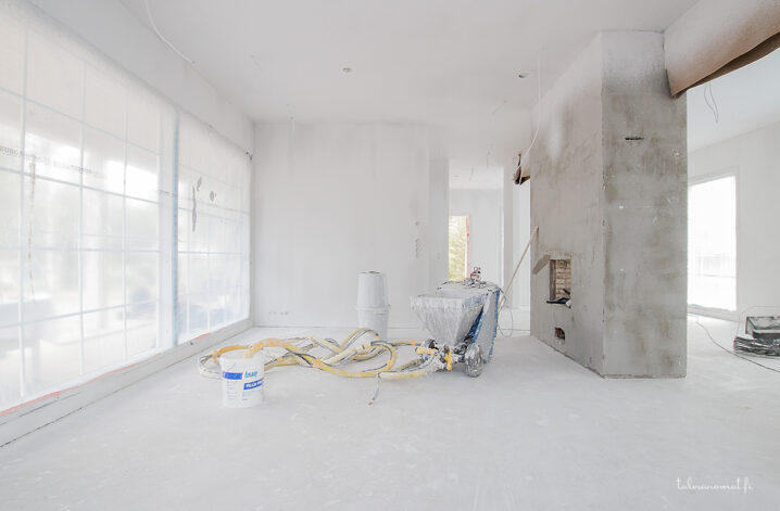 Talo Taika: Tasoitustyöt ja sävypohdintaa