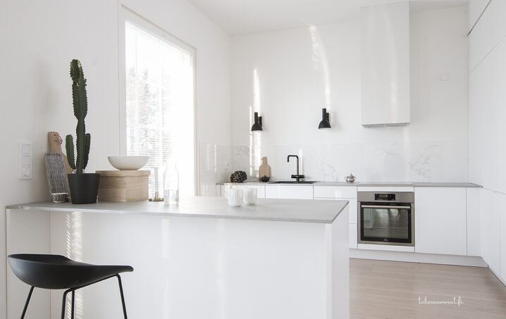 Marmorikuviota keittiöön