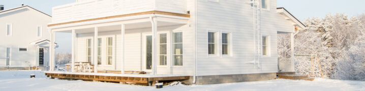 Tietysti voit rakentaa talvella!