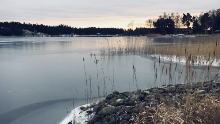 Villa meren rannalla